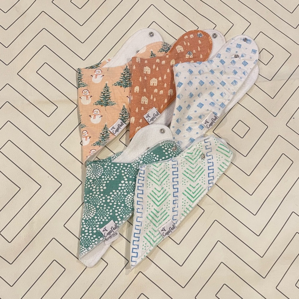 Copper Pearl Bandana Bib Bundle
